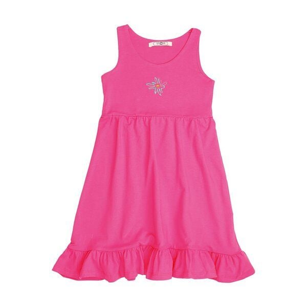 Cotokids Pink Flowers-Sleeveless Dress von Cotokids