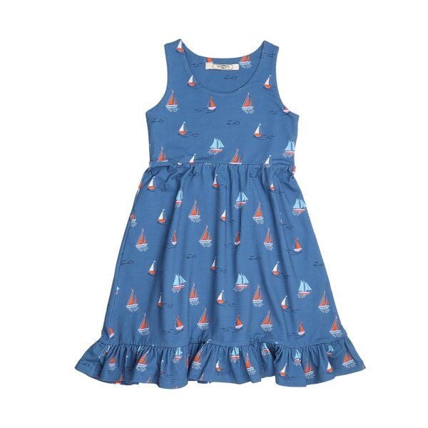 Cotokids Sail Boat-Sleeveless Dress von Cotokids