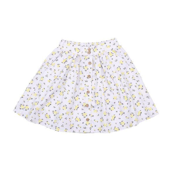Cotokids Yellow Flowers-Skirt von Cotokids