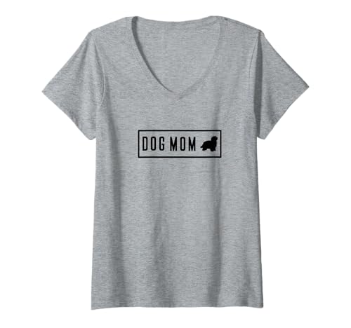 Damen Coton de Tulear Dog Mom T-Shirt mit V-Ausschnitt Damen Coton de Tulear Dog Mom T-Shirt mit V-Ausschnitt von Coton de Tulear Dog Mom Mothers Apparel by RJ