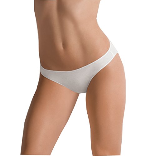 COTONELLA Women's L'Altra White Cotton 3 Pack Mini Brief 42 von Cotonella