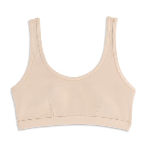 Cotonella 1 Stück Feuerwehr-BH GD487 aus bielastischer Baumwolle mit breitem Schulterriemen, extra Komfort-Sport, Linie Essential., beige, L Cotonella 1 Stück Feuerwehr-BH GD487 aus bielastischer Baumwolle mit breitem Schulterriemen, extra Komfort-Sport, Linie Essential., beige, L von Cotonella