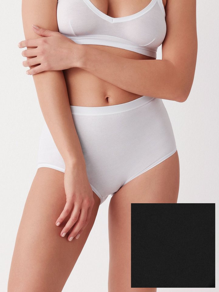 Cotonella Maxislip COTONELLA 3941 Maxi Slip DOPPELPACK 40-54 schwarz von Cotonella