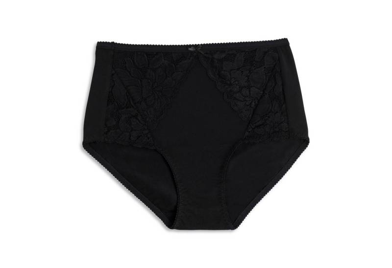 Cotonella Maxislip COTONELLA adc90 2 STÜCK Maxi Slip mit Spitze MY PIZZO 40-54 schwarz von Cotonella