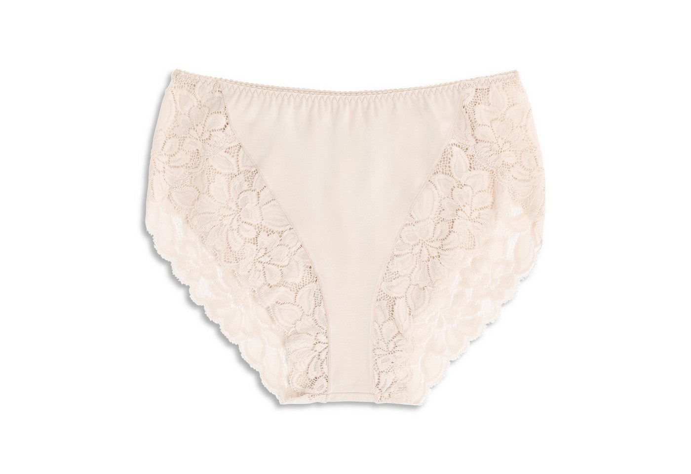 Cotonella Midislip COTONELLA adc89 2 STÜCK Midi Slip mit Spitze MY PIZZO 40-46 beige (cip von Cotonella