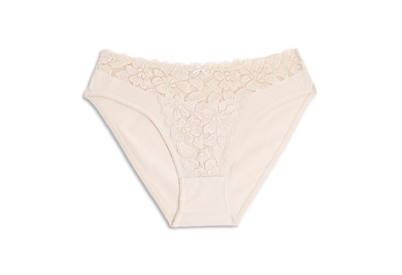 Cotonella Slip COTONELLA adc88 2 STÜCK Slip mit Spitze MY PIZZO 40-46 beige (cipria) von Cotonella