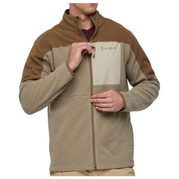 Cotopaxi - Abrazo Fleece Full-Zip Jacket - Fleecejacke Gr S beige von Cotopaxi