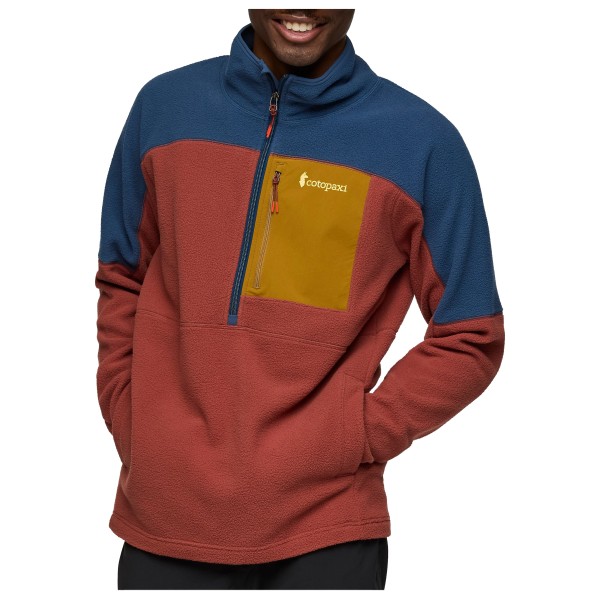 Cotopaxi - Abrazo Fleece Half-Zip Jacket - Fleecepullover Gr L rot von Cotopaxi