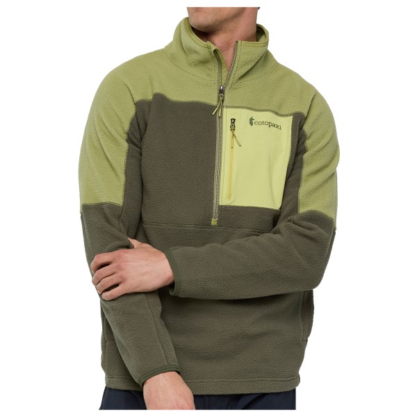 Cotopaxi - Abrazo Fleece Half-Zip Jacket - Fleecepullover Gr M oliv von Cotopaxi