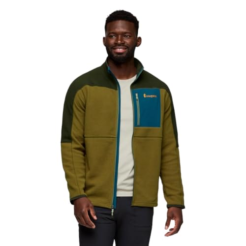 Cotopaxi Herren Abrazo Fleece Mit Halbem Reißverschluss, Live Oak/Woods, XL von Cotopaxi