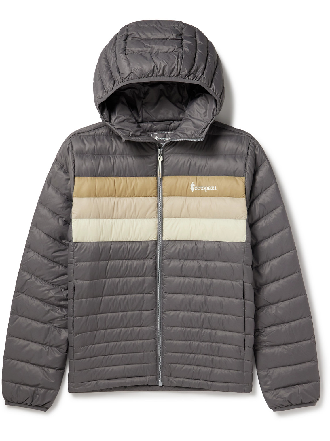 Cotopaxi - Fuego Quilted Ripstop Hooded Down Jacket - Men - Gray - L von Cotopaxi