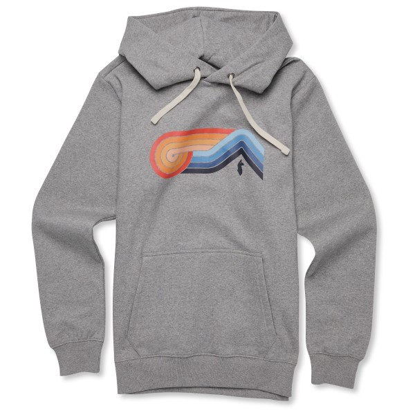 Cotopaxi - Melting Sunset Pullover Hoodie - Hoodie Gr M grau von Cotopaxi