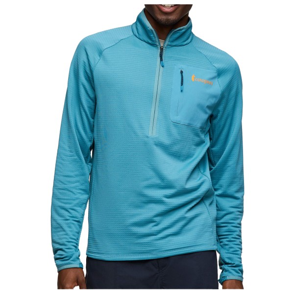 Cotopaxi - Otero Fleece Half-Zip Pullover - Fleecepullover Gr S blau/türkis von Cotopaxi