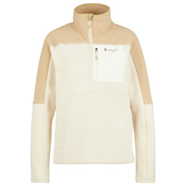 Cotopaxi - Women's Abrazo Fleece Half-Zip Jacket - Fleecepullover Gr XS khaki / cream von Cotopaxi