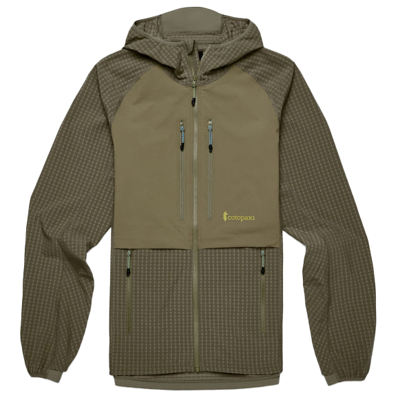 Cotopaxi - Yermo Hooded Softshell Jacket - Softshelljacke Gr S oliv/braun von Cotopaxi