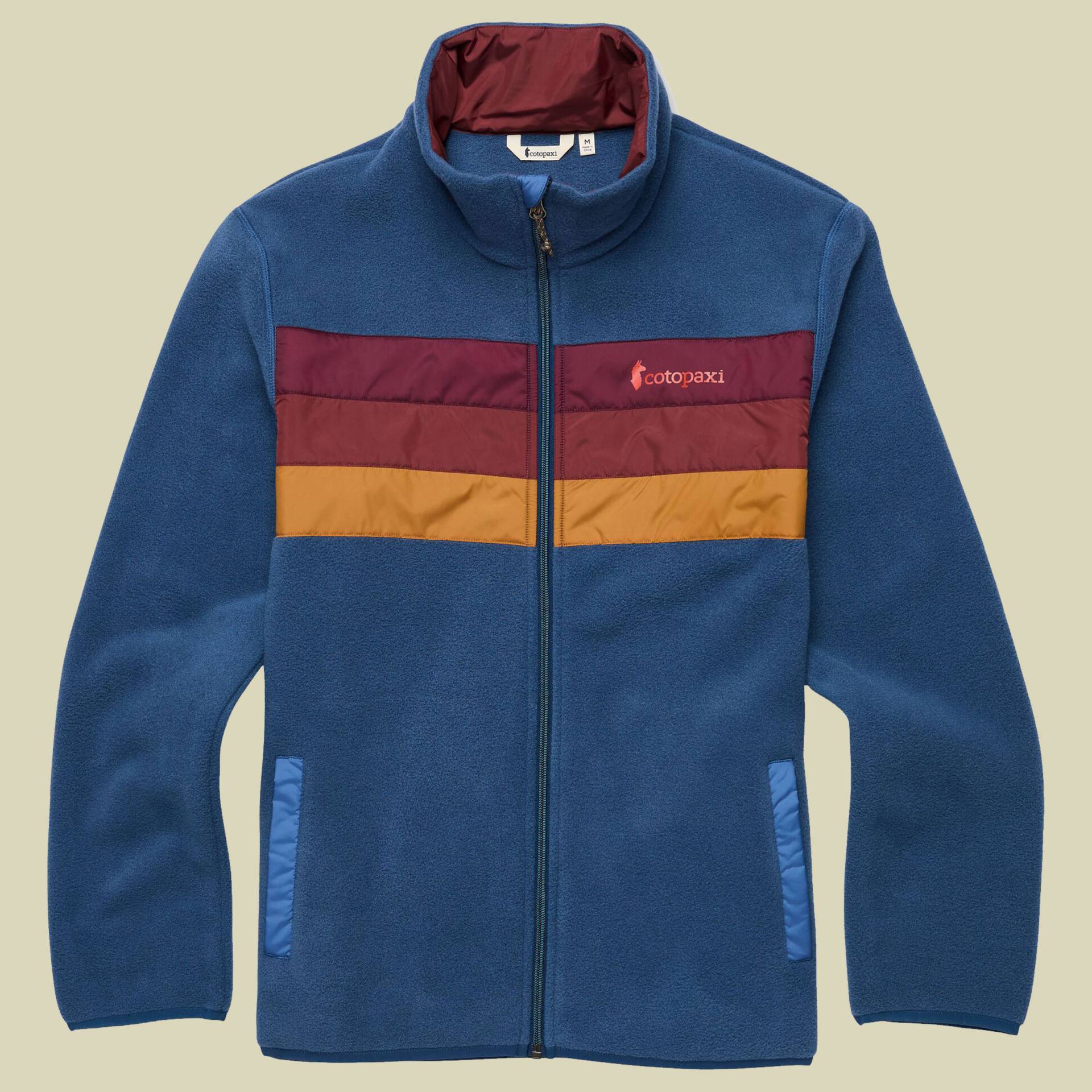 Teca Fleece Full-Zip Jacket Men M blau - cecret lake von Cotopaxi