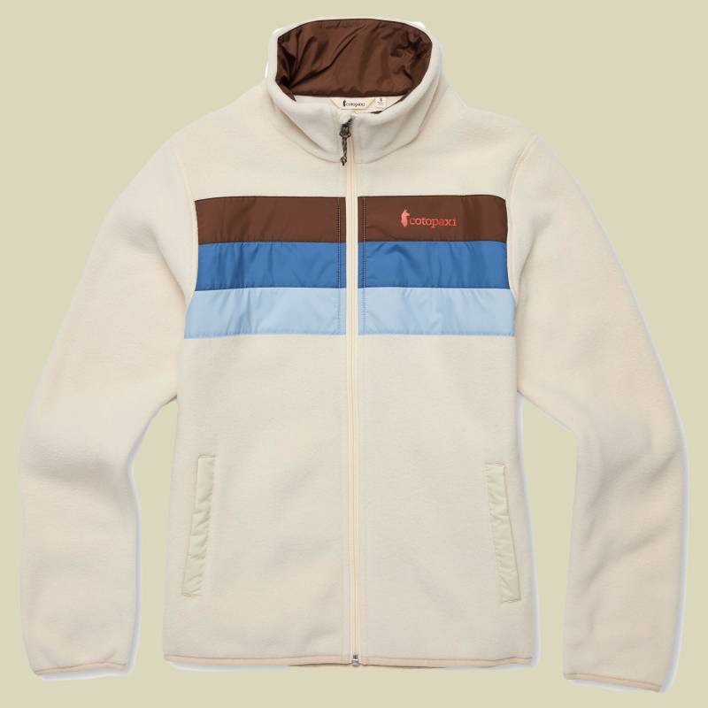 Teca Fleece Full-Zip Jacket Women L weiß - light jog von Cotopaxi