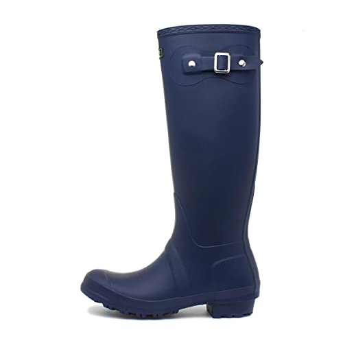 Cotswold Damen Sandringham Gummistiefel Regenstiefel Wasserdicht Stiefel Marineblau 41 von Cotswold