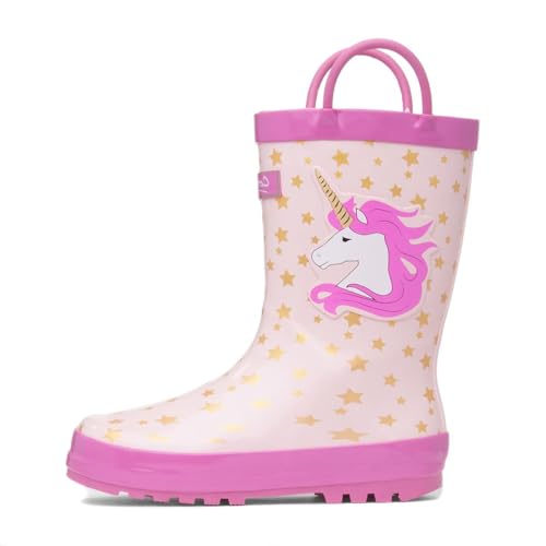 Cotswold Kids Puddle Waterproof Pull On Boot Unicorn Size UK 12 EU 31 von Cotswold