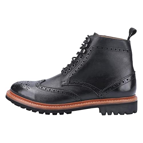 Cotswold Mens Rissington Commando Lace Up Brogue Ankle Boots von Cotswold