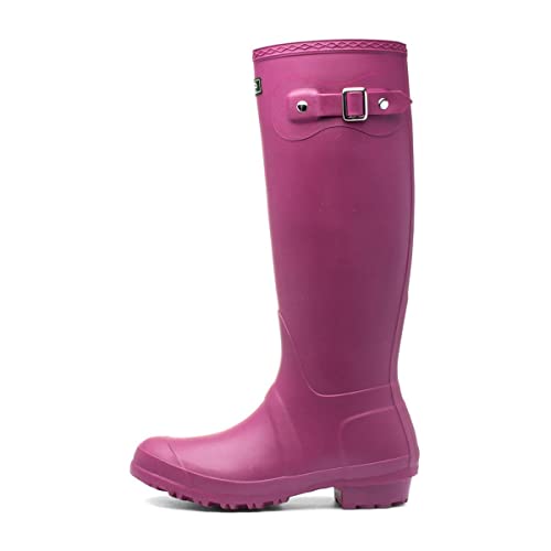 Cotswold Sandringham gürtelschnalle-bis Wellington Seite schnallen-riemen klassischer Stil Wellington vollständig WASSERDICHTE Wade Durchmesser von 445mm - Beeren - UK Größen 3-9 - Berry, 41 von Cotswold