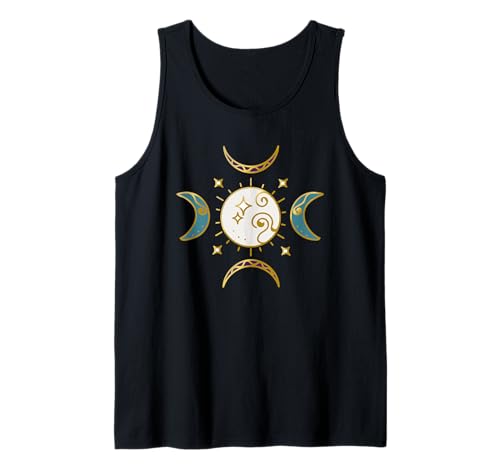 Moon Phases Sun Stars Cottagecore Aesthetic Clothes Women Tank Top Moon Phases Sun Stars Cottagecore Aesthetic Clothes Women Tank Top von Cottagecore Aesthetic Clothes