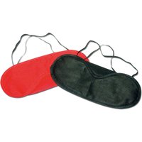 Augenmasken 2er-Set in Rot und Schwarz. Weich und bequem für hohen Tragekomfort. von Cottelli ACCESSOIRES