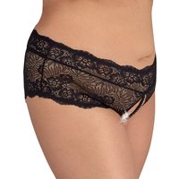 Cottelli CURVES Slip mit Perlen komplett aus feiner floraler Spitze Ouvert Slip Cottelli CURVES Slip mit Perlen komplett aus feiner floraler Spitze Ouvert Slip von Cottelli CURVES