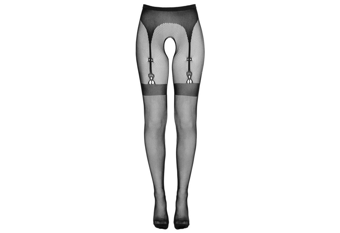 Cottelli LEGWEAR Ouvert Strumpfhose Cottelli LEGWEAR - Strumpfhose Netz S - L von Cottelli LEGWEAR