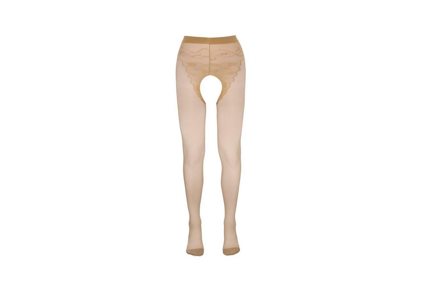 Cottelli LEGWEAR Ouvert Strumpfhose Cottelli LEGWEAR - Strumpfhose ouvert - (1,2,3,4) von Cottelli LEGWEAR