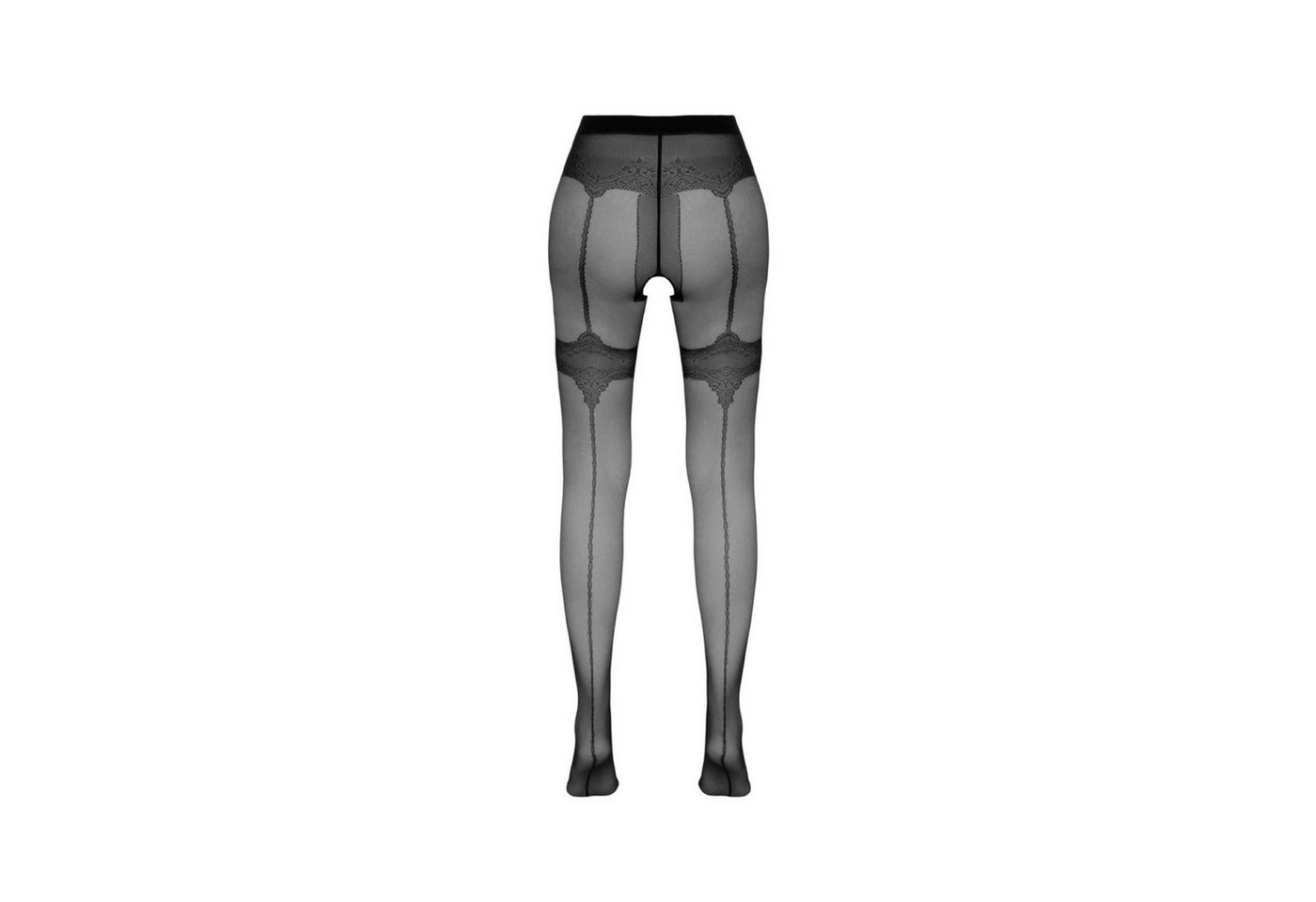 Cottelli LEGWEAR Ouvert Strumpfhose Cottelli LEGWEAR - Strumpfhose ouvert - (2,3,4,5) von Cottelli LEGWEAR