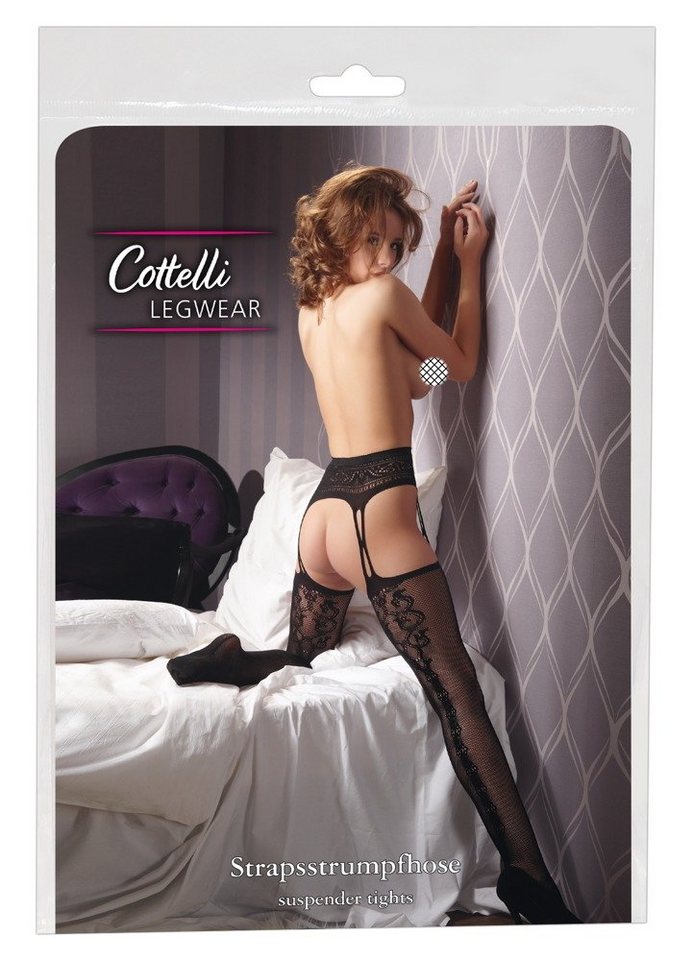 Cottelli LEGWEAR Strumpfhose Cottelli LEGWEAR - Straps - Strumpfhose - (L-XL,S- von Cottelli LEGWEAR