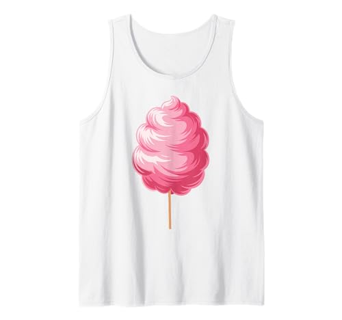 Rosafarbenes Baumwollhemd für Erwachsene, Kinder, Herren, Damen, Kostüm Tank Top Rosafarbenes Baumwollhemd für Erwachsene, Kinder, Herren, Damen, Kostüm Tank Top von Cotton Candy Costume Shirts