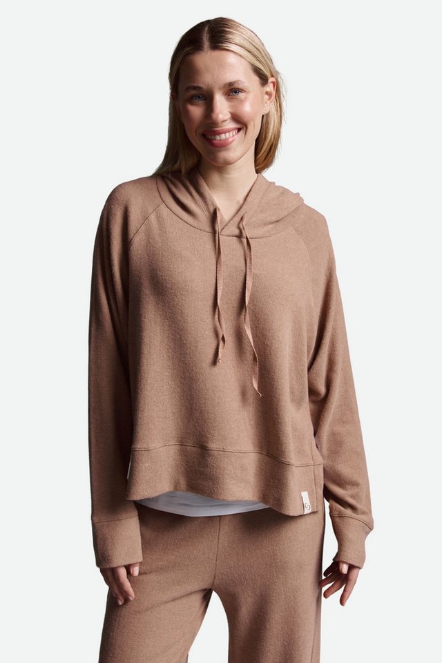 Cotton Candy Kapuzenpullover Cropped Langarmshirt von Cotton Candy