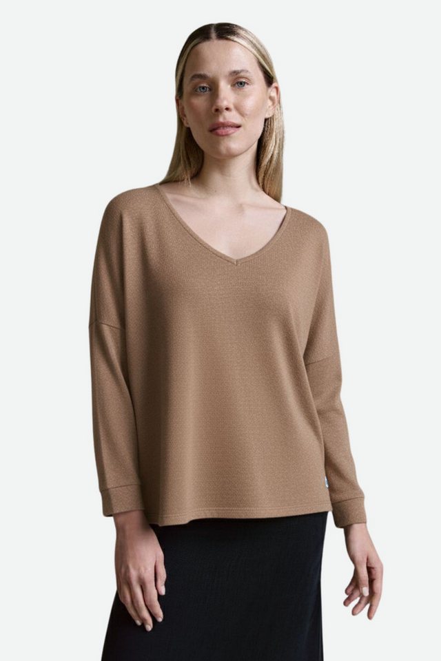 Cotton Candy Langarmshirt (1-tlg) mit V-Ausschnitt von Cotton Candy