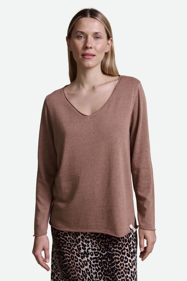 Cotton Candy Langarmshirt (1-tlg) mit V-Ausschnitt von Cotton Candy