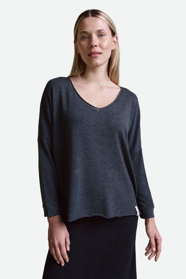 Cotton Candy Langarmshirt (1-tlg) mit V-Ausschnitt von Cotton Candy