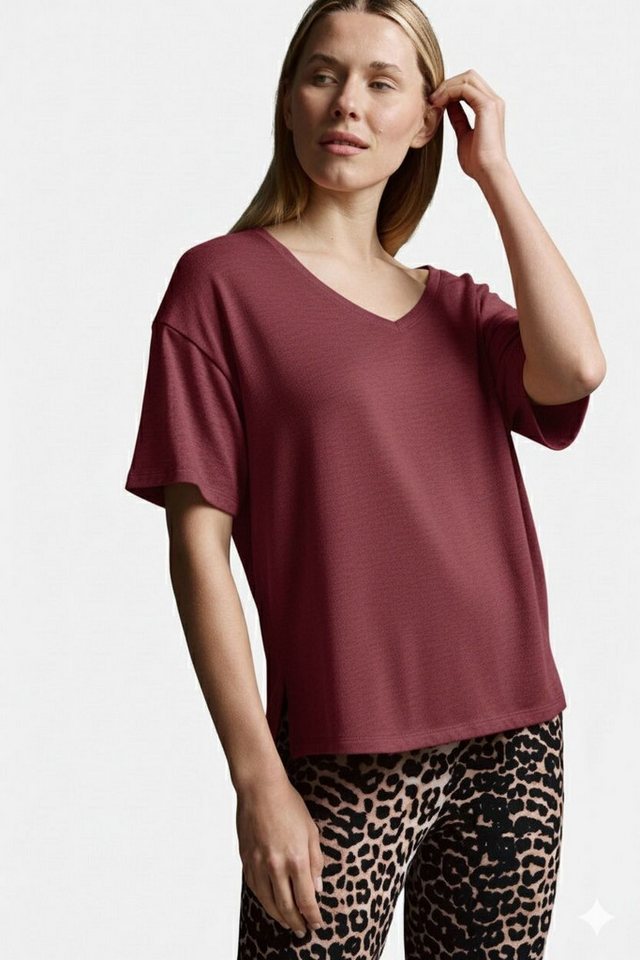 Cotton Candy V-Shirt mit V-Ausschnitt von Cotton Candy