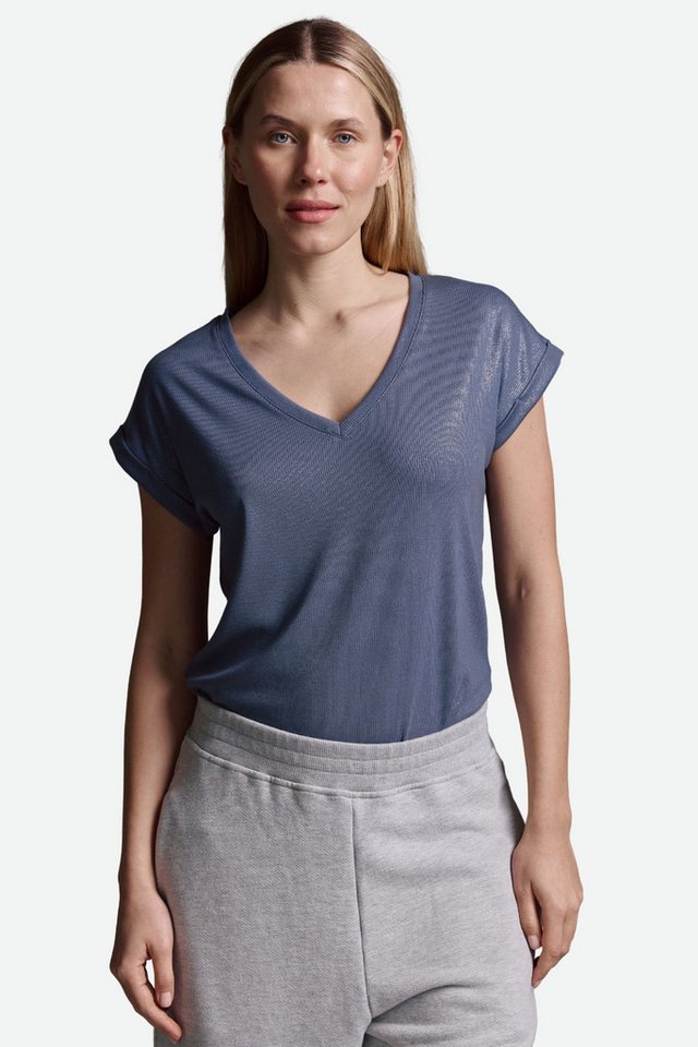 Cotton Candy V-Shirt mit V-Ausschnitt von Cotton Candy