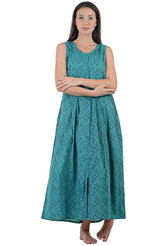 Cotton Lane Faltenresistentes bedrucktes Kleid Gr. 42, grün Cotton Lane Faltenresistentes bedrucktes Kleid Gr. 42, grün von Cotton Lane