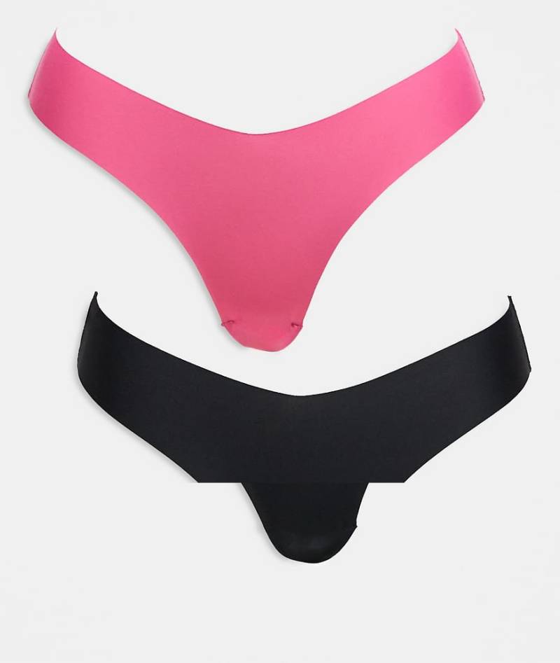 Cotton On - 2er-Pack Tangas in verschiedenen Farben-Bunt von Cotton On