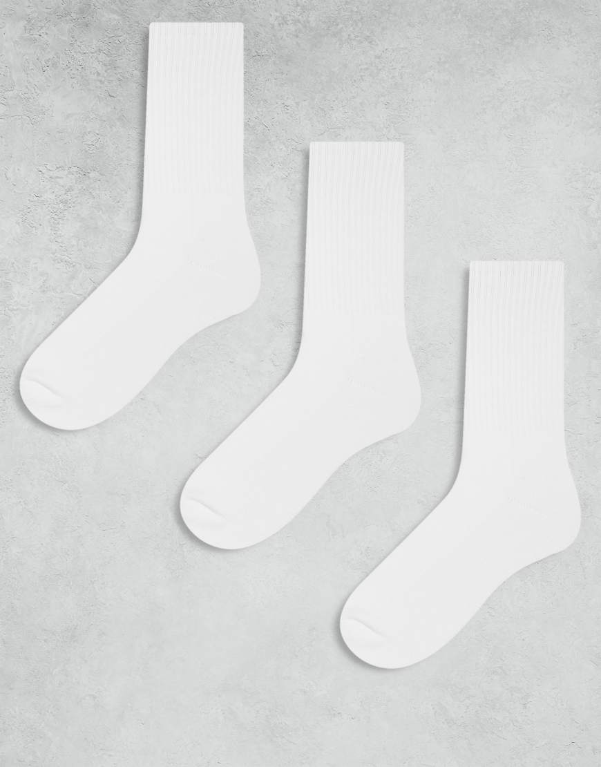 Cotton On - 3er-Pack Basic-Socken in Weiß Cotton On - 3er-Pack Basic-Socken in Weiß von Cotton On