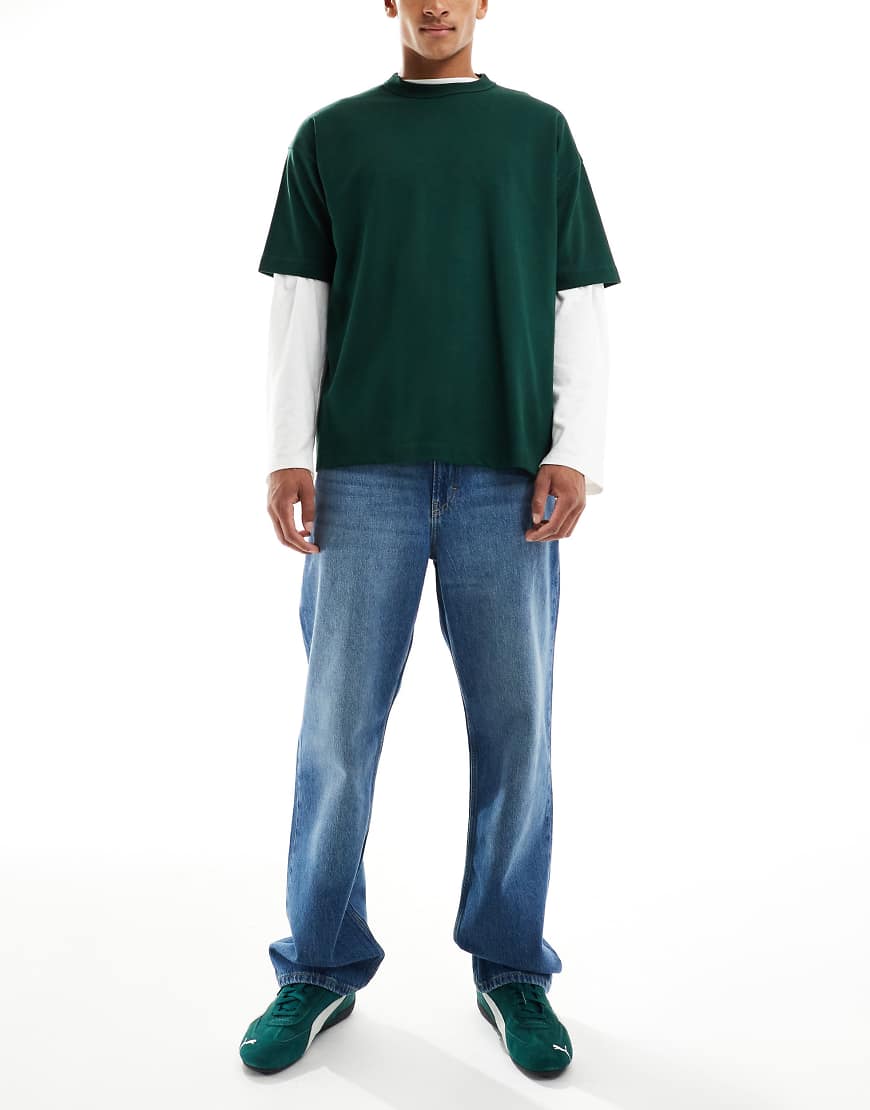 Cotton On - Baggy Jeans in Nebraskablau von Cotton:On