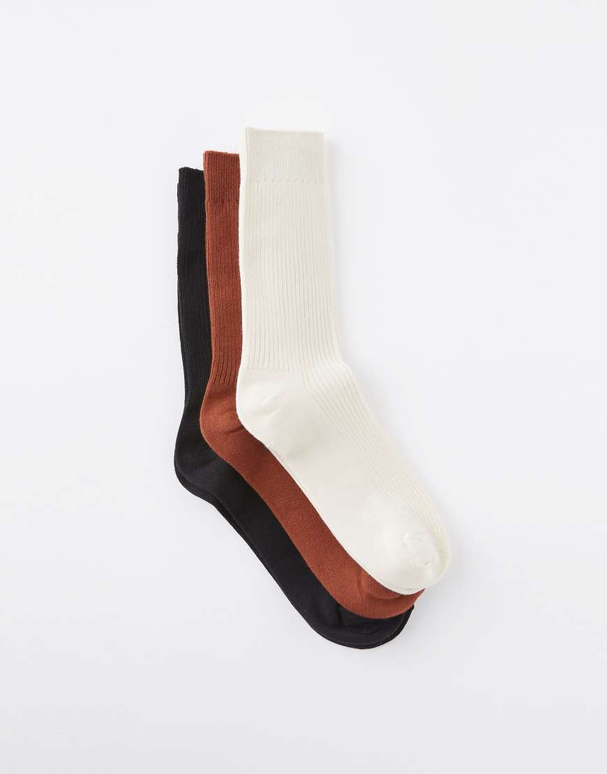 Cotton On - Easy - 3er-Pack Socken in verschiedenen Farben-Bunt Cotton On - Easy - 3er-Pack Socken in verschiedenen Farben-Bunt von Cotton On