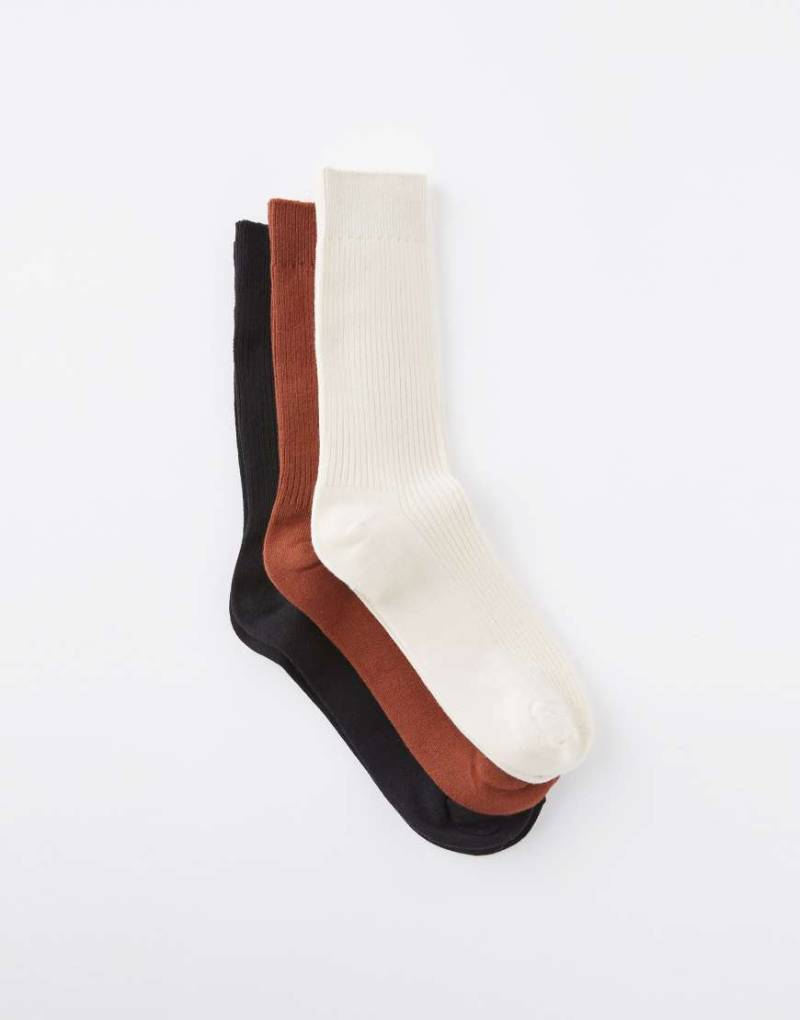 Cotton On - Easy - 3er-Pack Socken in verschiedenen Farben-Bunt Cotton On - Easy - 3er-Pack Socken in verschiedenen Farben-Bunt von Cotton On