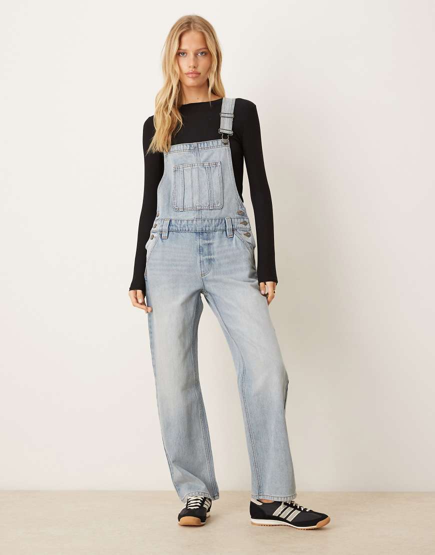 Cotton On - Jeans-Latzhose in Blau von Cotton:On