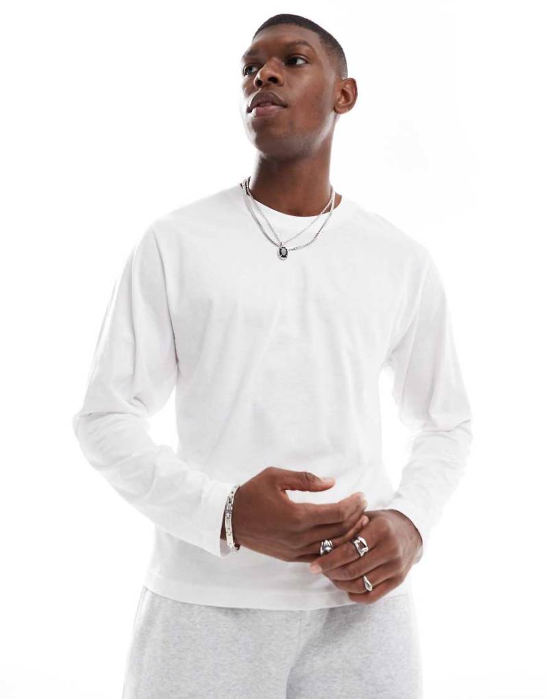 Cotton On - Langärmliges T-Shirt in Weiß von Cotton On