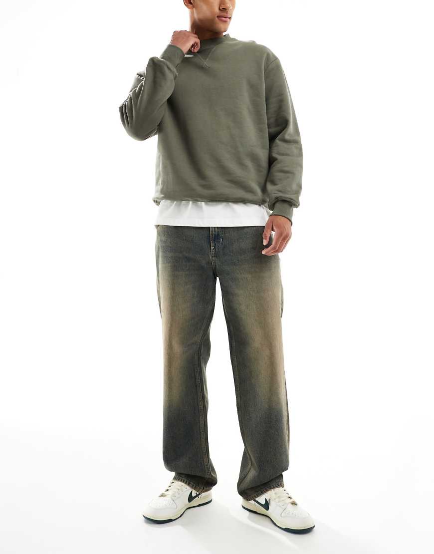 Cotton On - Weite Jeans in Blau von Cotton On