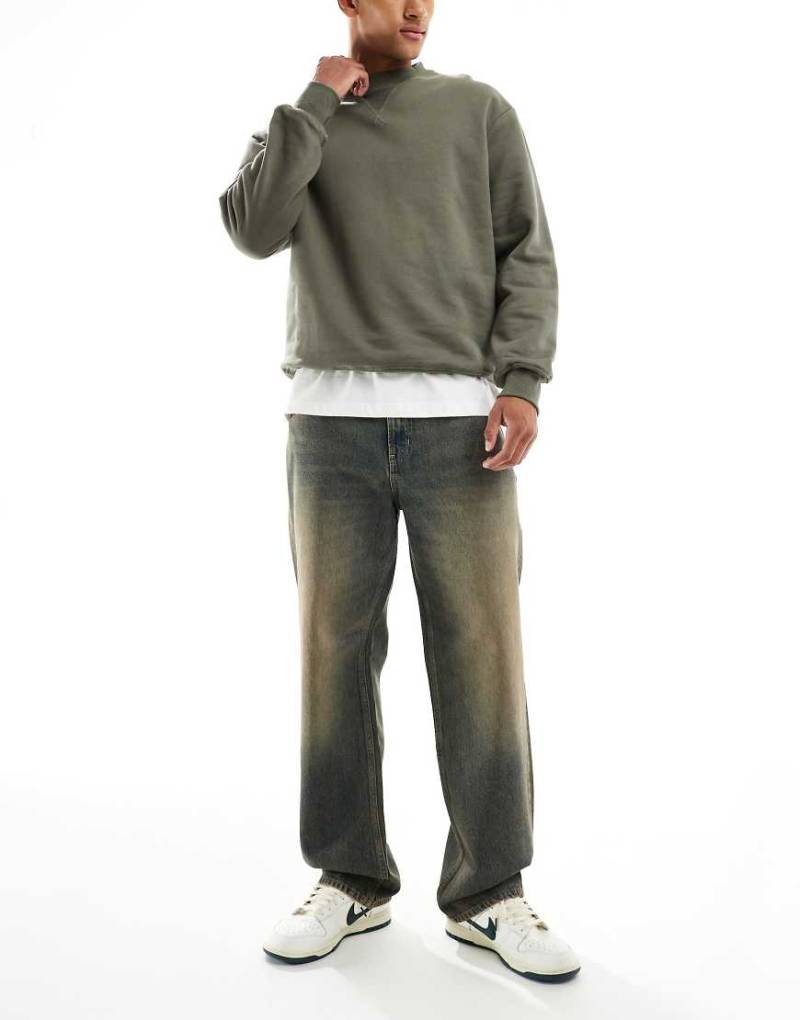 Cotton On - Weite Jeans in Blau von Cotton On