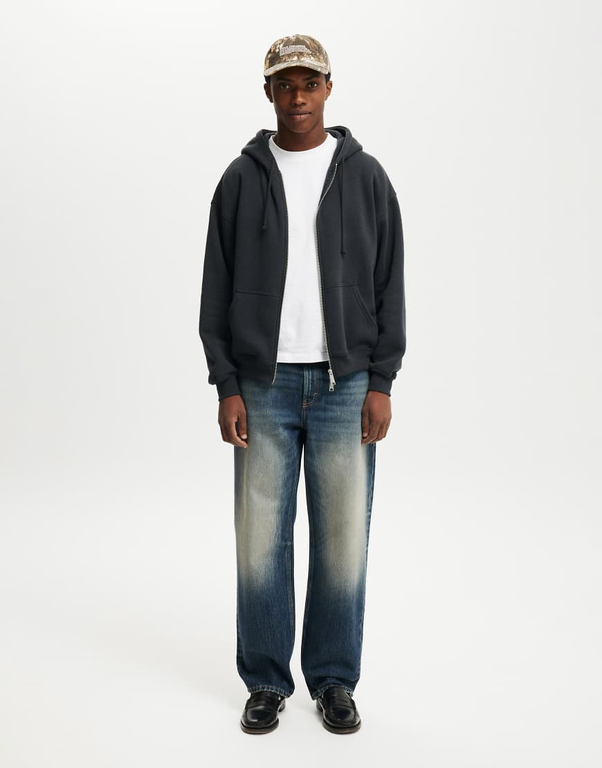 Cotton On - Weite Jeans in statischem Blau von Cotton On